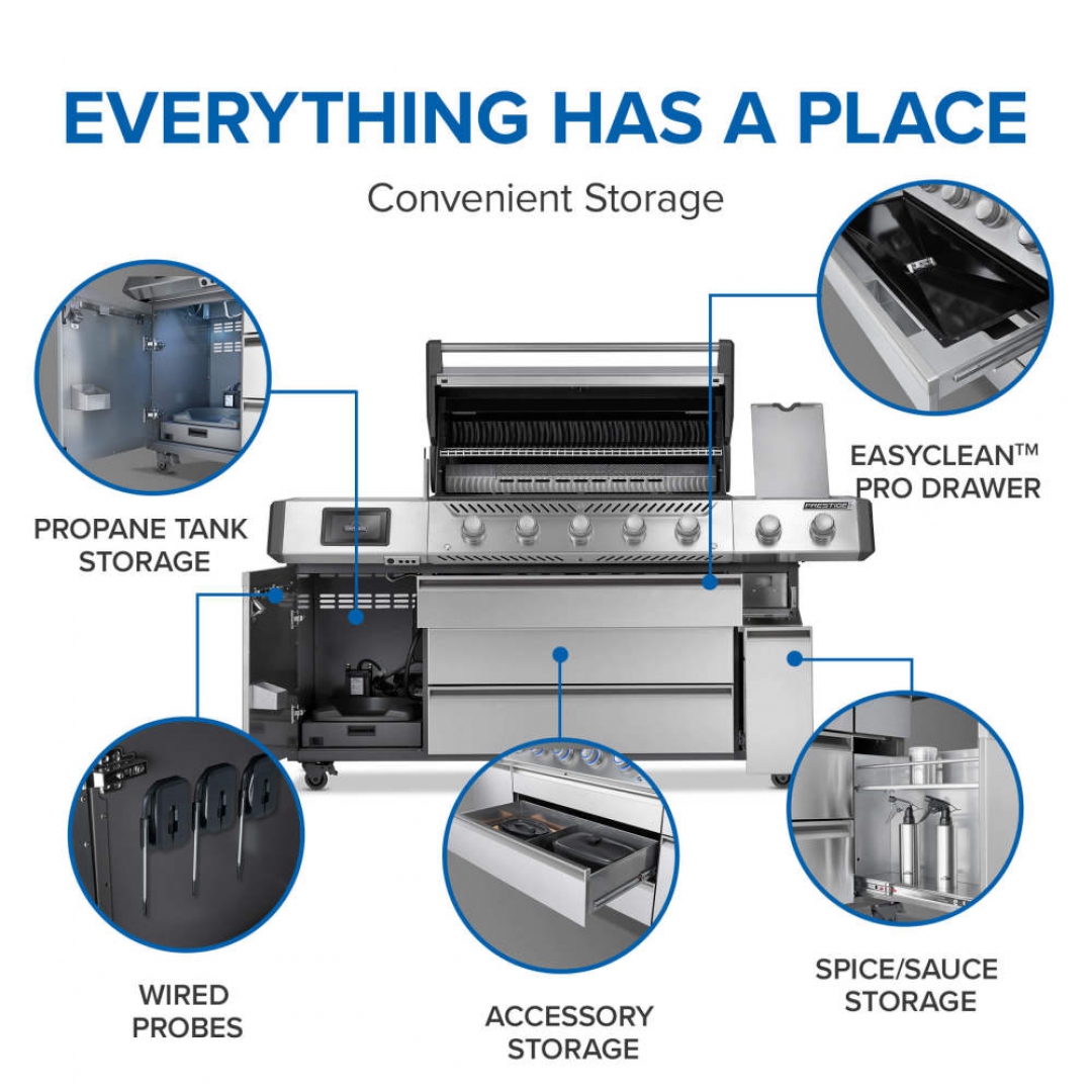 NAPOLEON NAPOLEON PRO665VXRSIBNSS Prestige 665 Elite Gas BBQ Grill NAPOLEON NAPOLEON PRO665VXRSIBNSS Prestige 665 Elite Gas BBQ Grill